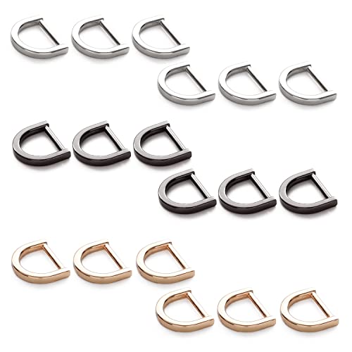 Pstyle. Dカン キーホルダー パーツ 金具 リング 18個セット PST-103 内径13mm