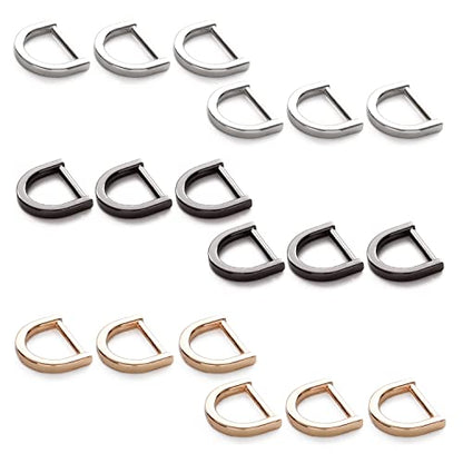 Pstyle. Dカン キーホルダー パーツ 金具 リング 18個セット PST-103 内径13mm