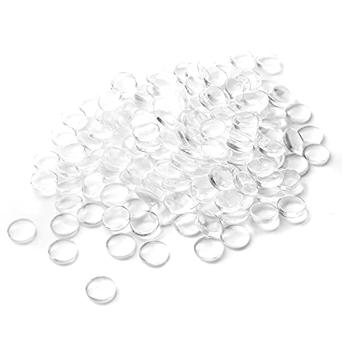 Pstyle. カボション 10mm ガラス ビーズ クリア クリスタル 240個セット PST-079
