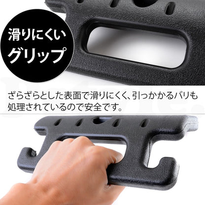 Pstyle. 車 手すり フック グリップ 持ち手 ハンガー ヘッドレスト 後部座席 2個セット PST-013