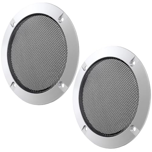 Pstyle. スピーカー グリル メッシュ カバー 汎用 2個セット PST-087 (4インチ)