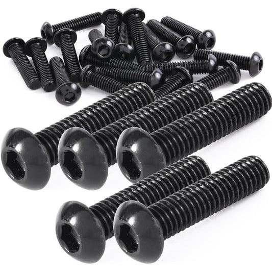 Pstyle. 六角穴付き ボタンボルト M6 304ステンレス 20個セット PST-179 (M6x25mm)