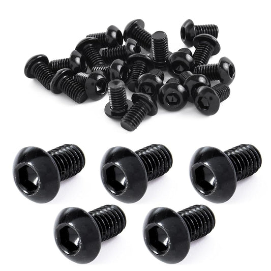 Pstyle. 六角穴付き ボタンボルト M6 304ステンレス 20個セット PST-179 (M6x10mm)