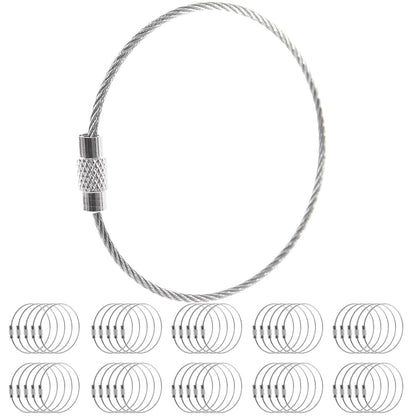 Pstyle. ワイヤー アクセサリー パーツ 全長15cm 50本セット PST-045 (シルバー)