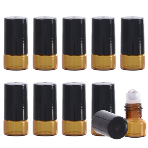 Pstyle. ロールオンボトル 容器 遮光瓶 ロールオン 10本セット PST-006 (1ml)