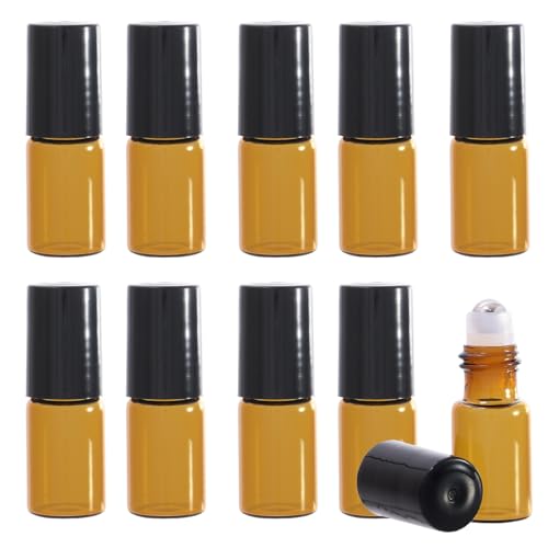 Pstyle. ロールオンボトル 容器 遮光瓶 ロールオン 10本セット PST-006 (3ml)