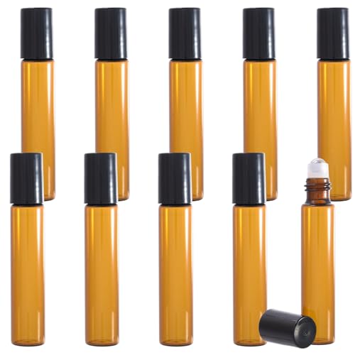 Pstyle. ロールオンボトル 容器 遮光瓶 ロールオン 10本セット PST-006 (10ml)