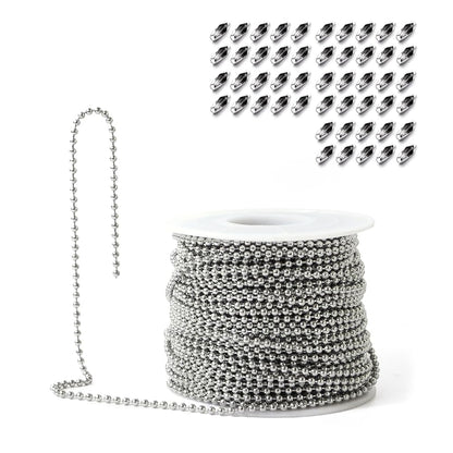 Pstyle. ボールチェーン キーホルダー パーツ ステンレス 20m PST-063 (2.0mm)