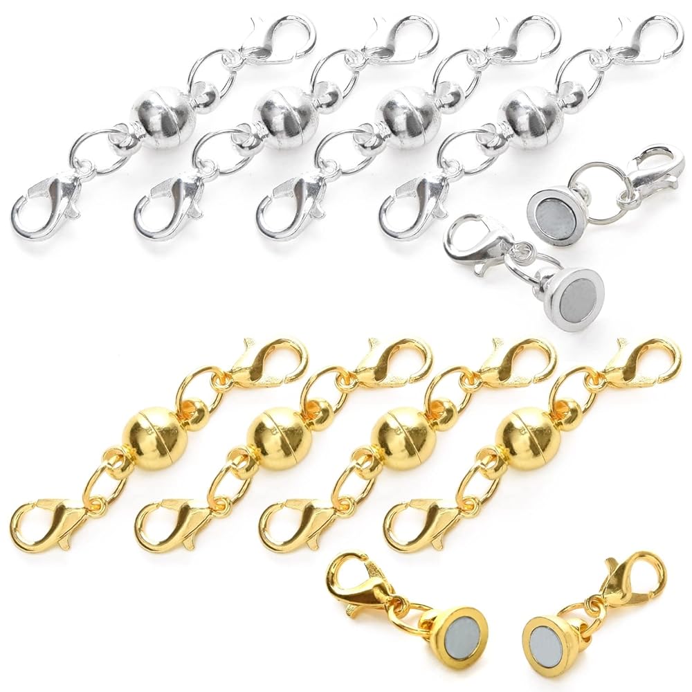 Pstyle. ネックレス マグネット クラスプ 留め具 ロブスター 10個セット PST-098(ミックス)
