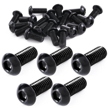 Pstyle. 六角穴付き ボタンボルト M6 304ステンレス 20個セット PST-179 (M6x14mm)