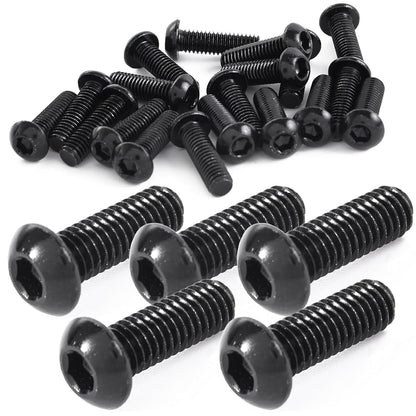 Pstyle. 六角穴付き ボタンボルト M6 304ステンレス 20個セット PST-179 (M6x18mm)