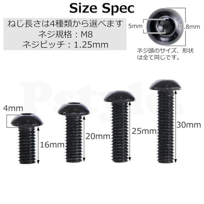 PST-185 M8x16mm 02